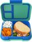 ® Pop - Leak-Proof Lunch Box & Removable Divider for Ages 8+ & Teens - Lunch Container Holds 5 Cups of Food; 3-4 Compartments; Microwave/Dishwasher Safe; 2 Year Warranty (Periwinkle/Pink)